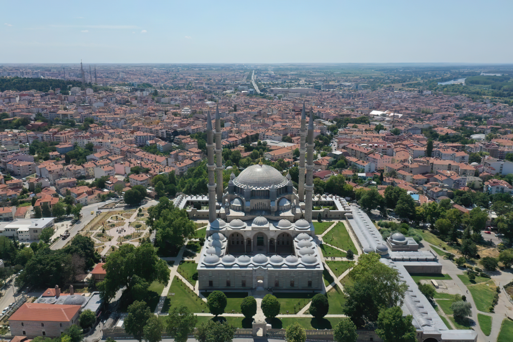 Commercial Aerial Photography 3 Aerial Photograph of Selimiye Mosque