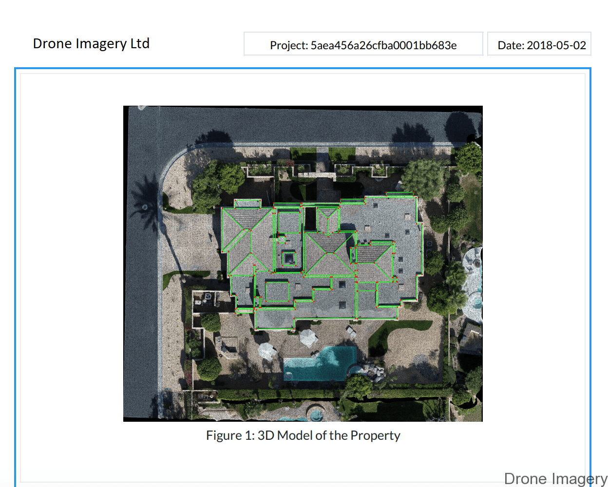 Drone Roof Surveys 2 Roof Inspection Model Of property Norfolk