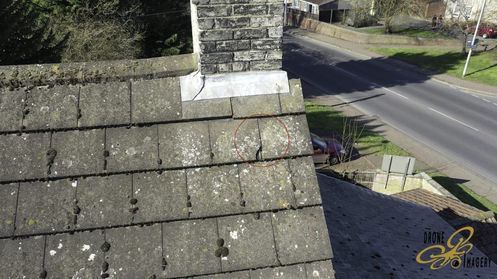 Roof Inspection Case Study 7 Roof Inspection Case Study Thomas Paine Hotel Cracked Tile All