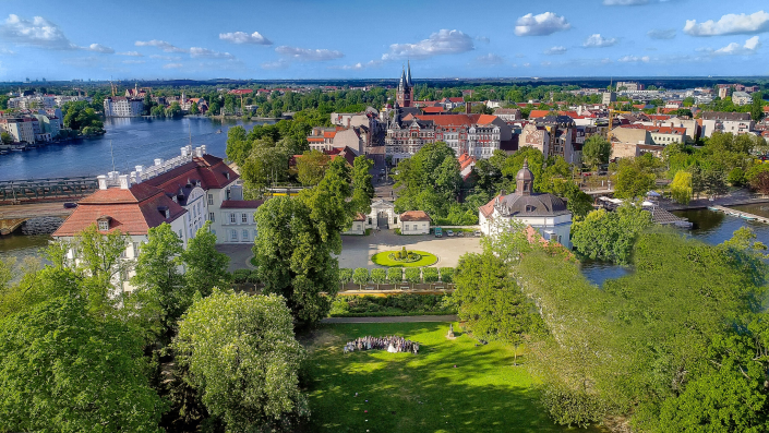 Aerial Wedding Photography Norfolk 13 Drone Wedding Photography Gardens Aerial Shot
