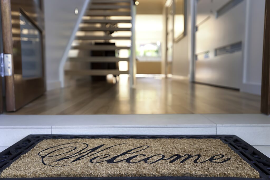 Welcome Mat Hallway